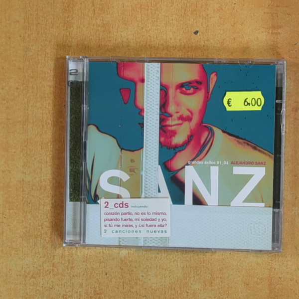 [431267] ALEJANDRO SANZ - GRANDES EXITOS 91 04 - CD