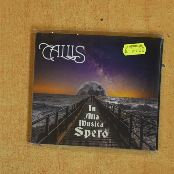 TALLIS - IN ALIA MUSICA SPERO - CD