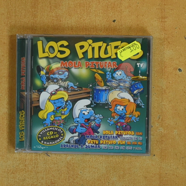 LOS PITUFOS - MOLA PITUFAR - CD