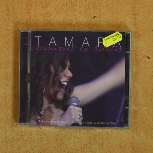 TAMARA - EMOCIONES EN DIRECTO - CD