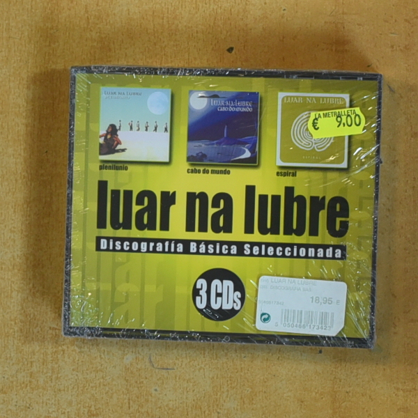 LUAR NA LUBRE - DISCOGRAFIA BASICA SELECCIONADA - CD