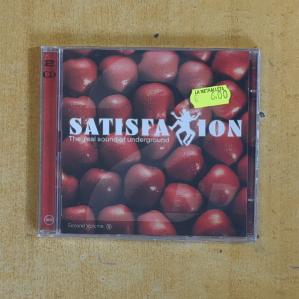 VARIOS - SATISFAXION THE REAL SOUND UNDERGROUND SECOND VOLUME - CD