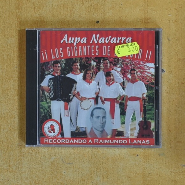 VARIOS - AUPA NAVARRA LOS GIGANTES DE LA JOTA - CD