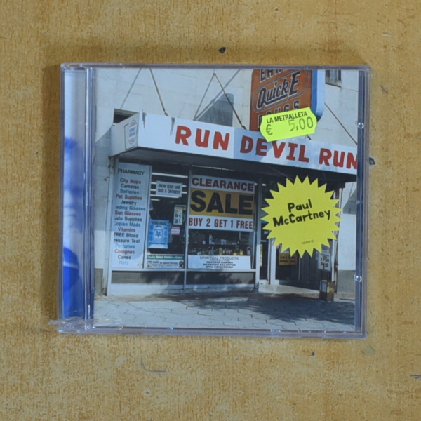 PAUL MCCARTNEY - RUN DEVIL RUN - CD