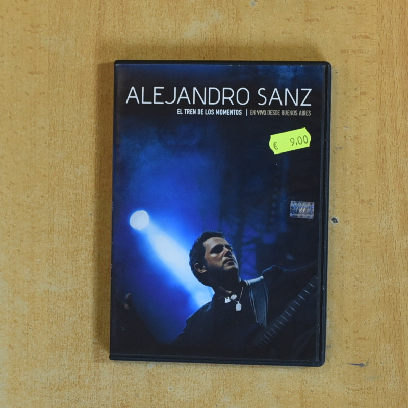 [431927] ALEJANDRO SANZ EL TREN DE LOS MOMENTOS - DVD