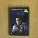 DONDE RESIDE EL AMOR - DVD