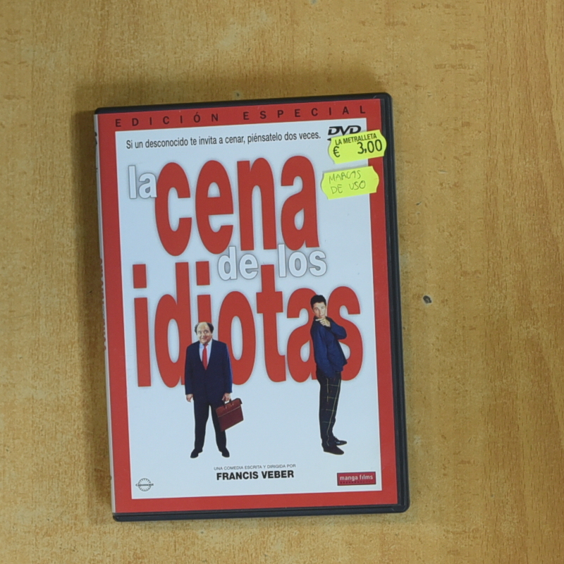 [432011] LA CENA DE LOS IDIOTAS - DVD