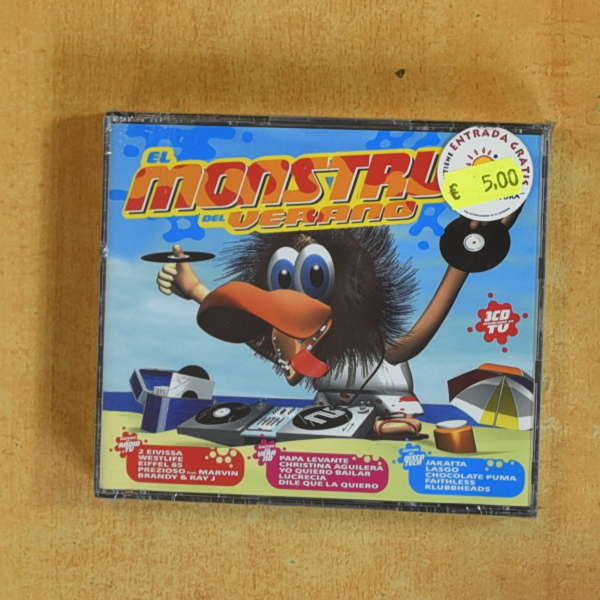 VARIOS - EL MONSTRUO DEL VERANO - CD