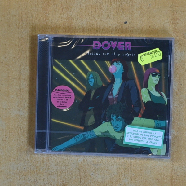 DOVER - FOLLOW THE CITY LIGHTS - CD