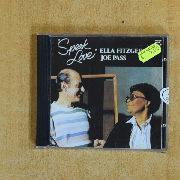 ELLA FITZGERALD / JOE PASS - SPEAK LOVE - CD
