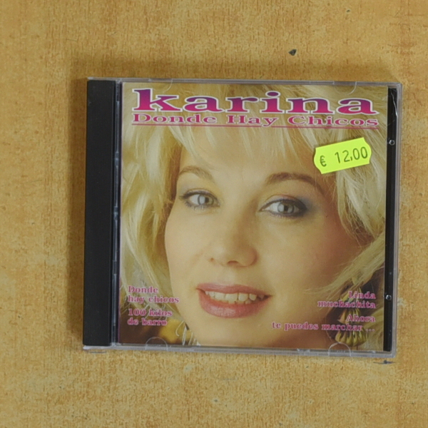 KARINA - DONDE HAY CHICOS - CD