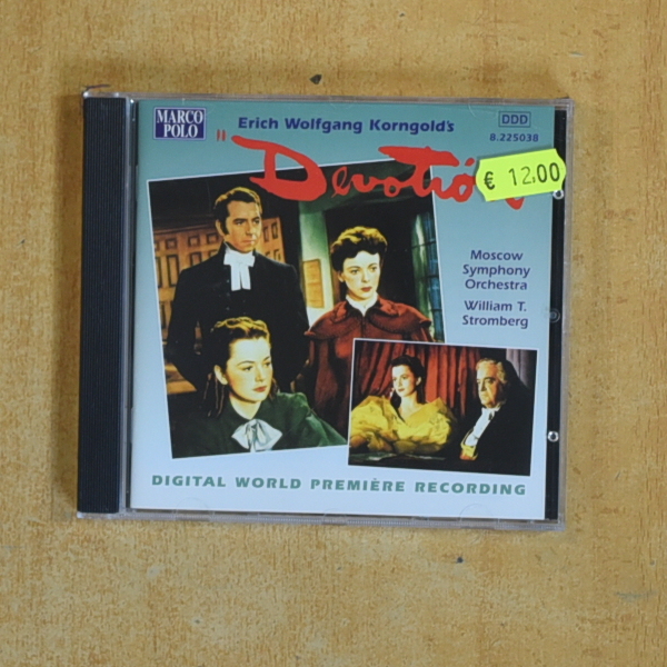 ERICH WOLFGANG KORNGOLD - DEVOTION - CD