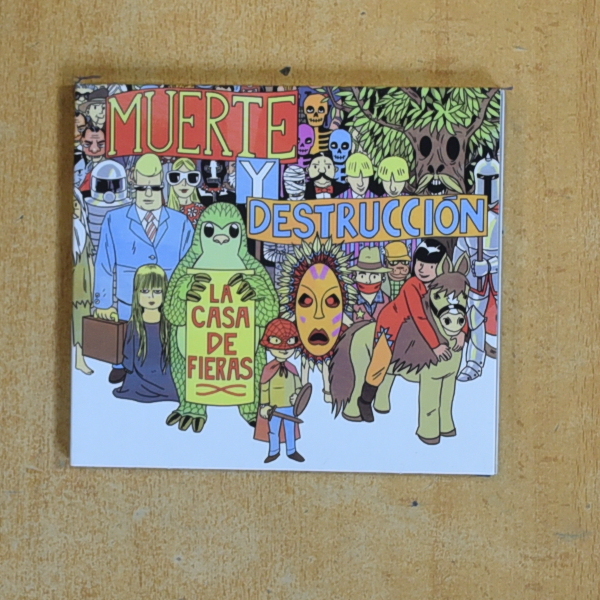 [432268] MUERTE Y DESTRUCCION - LA CASA DE LAS FIERAS - CD