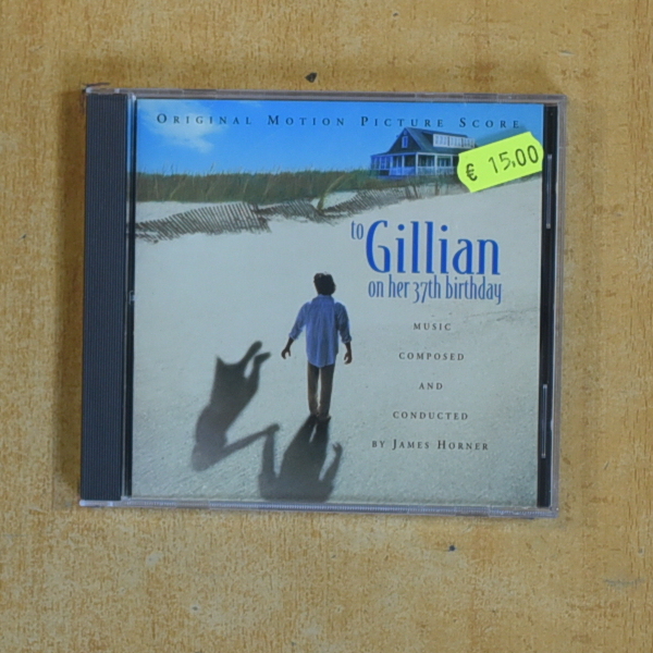 [432272] JAMES HORNER - TO GILLIAN ON HER 37 TH BIRTHDAY - CD