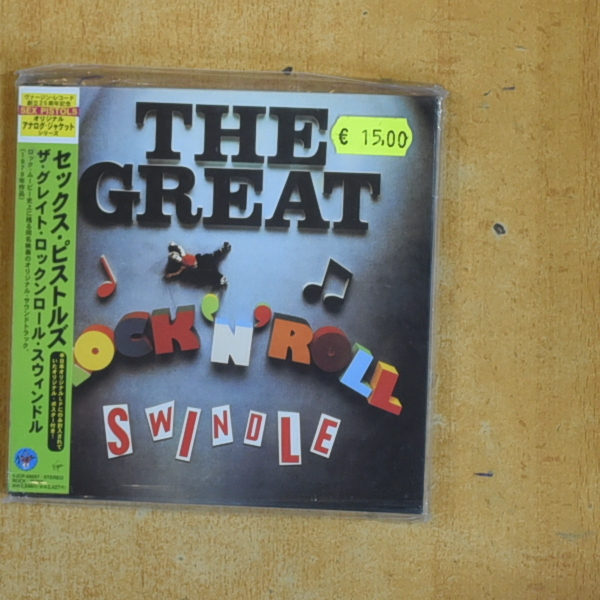 [432285] THE GREAT - ROCK N ROLL SWINDLE - ED JAPONESA CD