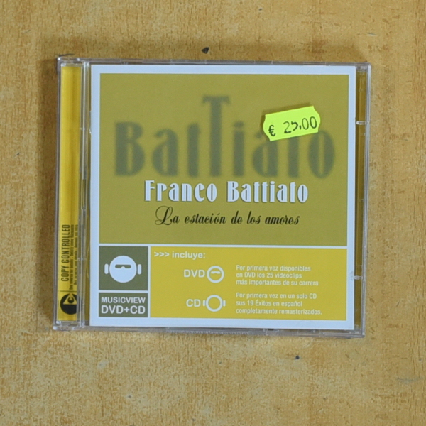 [432301] FRANCO BATTIATO - LA ESTACION DE LOS AMORES - CD