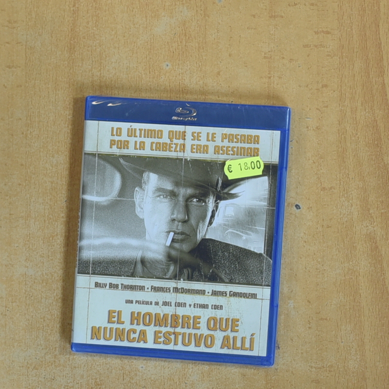 EL HOMBRE QUE NUNCA ESTUVO ALLI - BLURAY