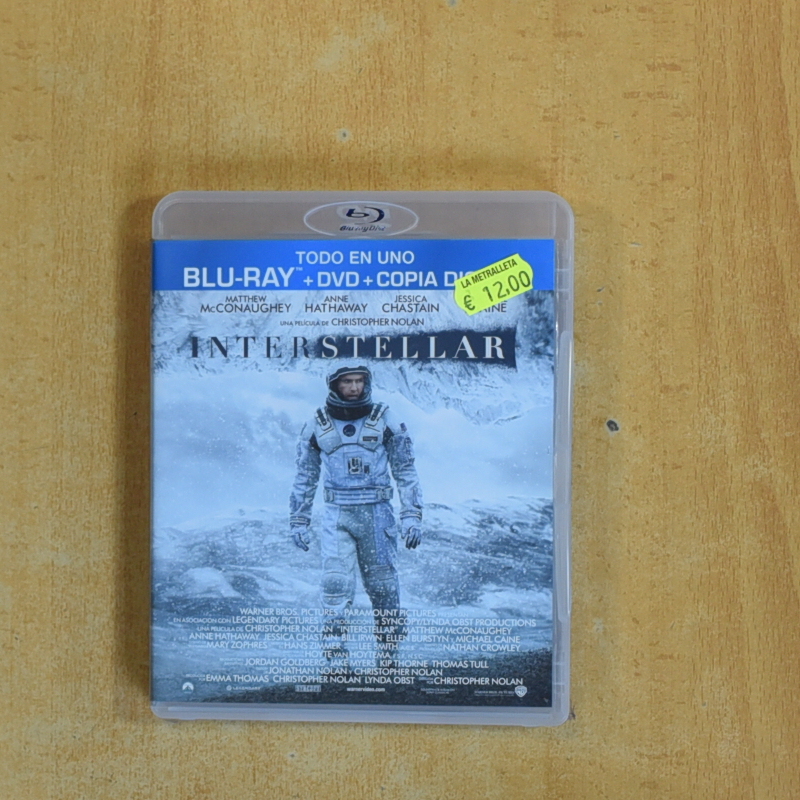 INTERSTELLAR - BLURAY