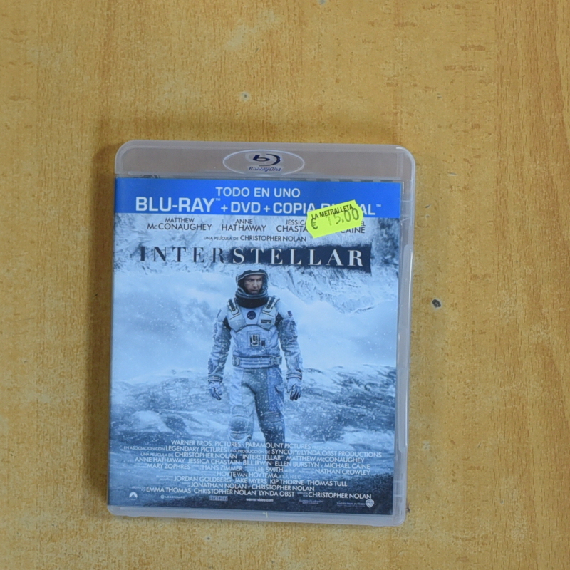 INTERSTELLAR - BLURAY