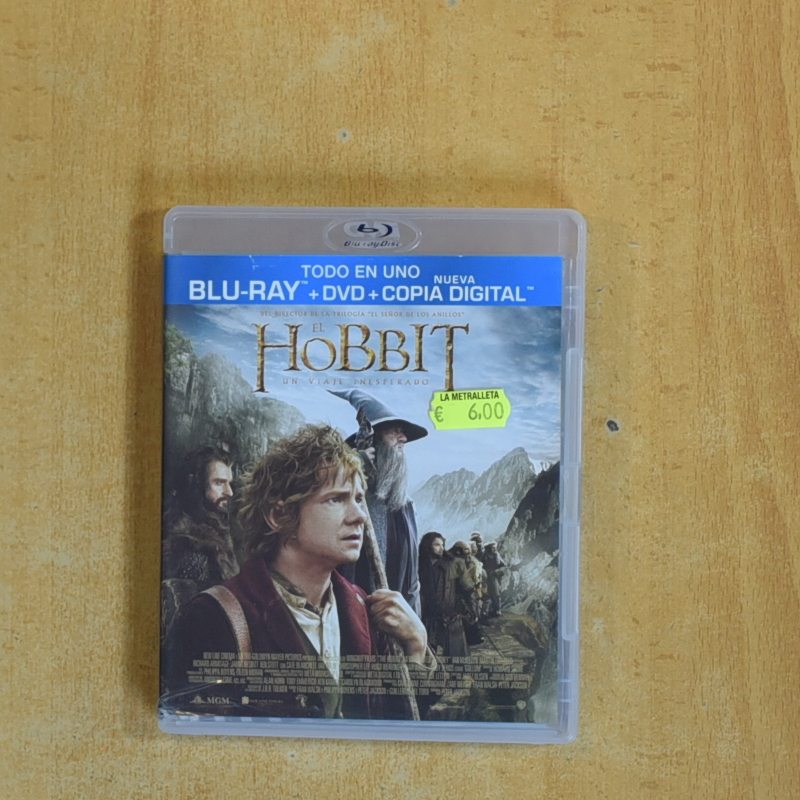 EL HOBBIT UN VIAJE INESPERADO - BLURAY