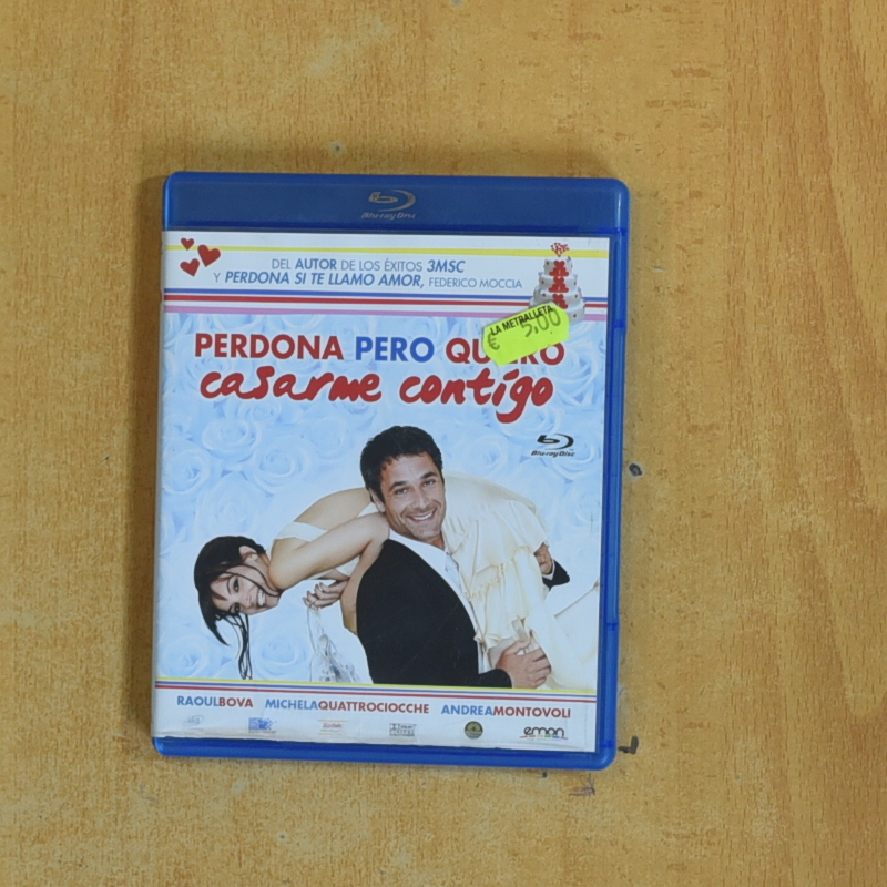 PERDONA PERO QUIERO CASARME CONTIGO - BLURAY