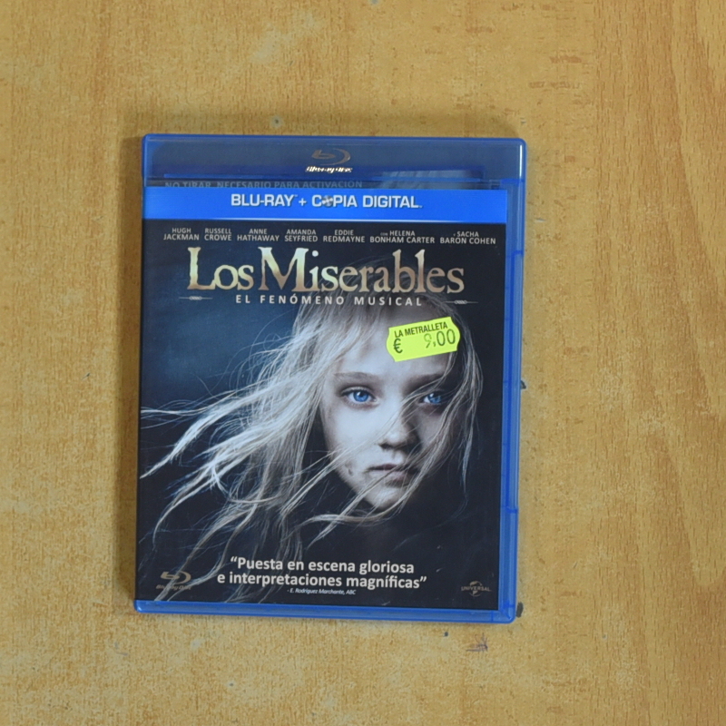 LOS MISERABLES - BLURAY