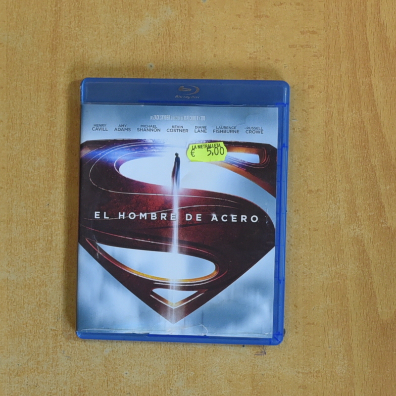 EL HOMBRE DE ACERO - BLURAY