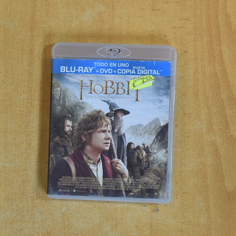 EL HOBBIT UN VIAJE INESPERADO - BLURAY