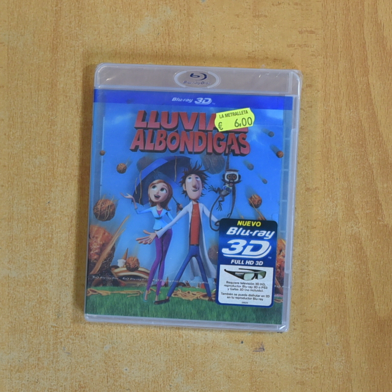 LLUVIA DE ALBONDIGAS - BLURAY