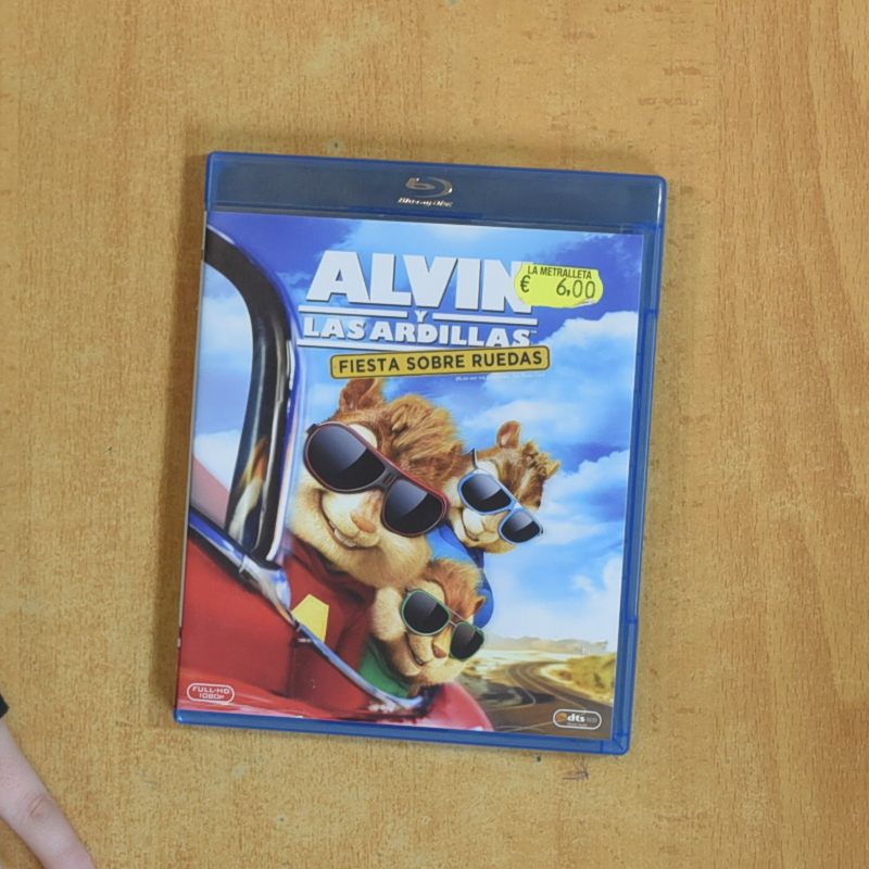 [432454] ALVIN Y LAS ARDILLAS FIESTA SOBRE RUEDAS - BLURAY