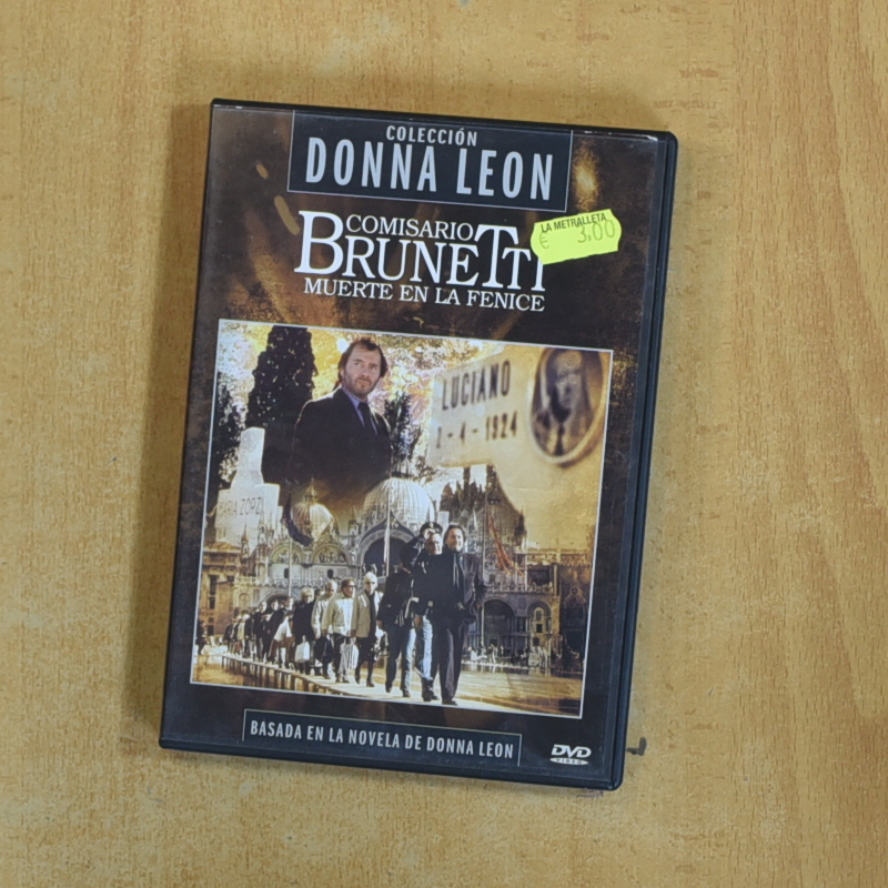 COMISARIO BRUNETTI MUERTE EN LA FENICE - DVD