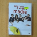 COMO CONOCI A VUESTRA MADRE - CUARTA TEMPORADA - DVD