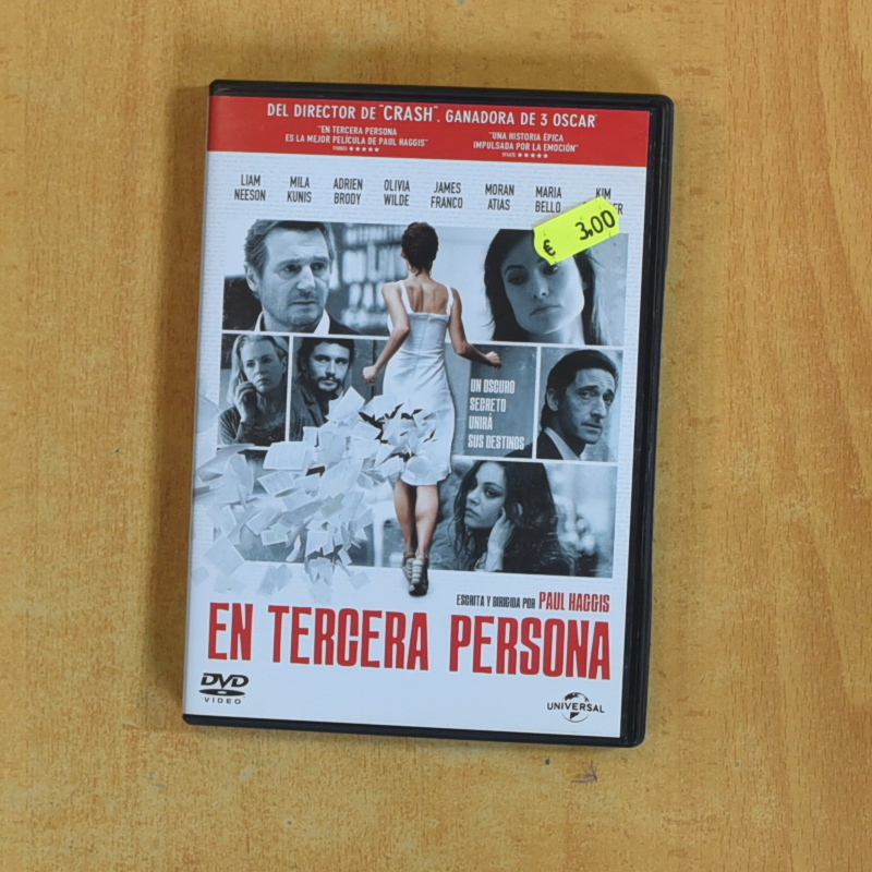 [432502] EN TERCERA PERSONA - DVD