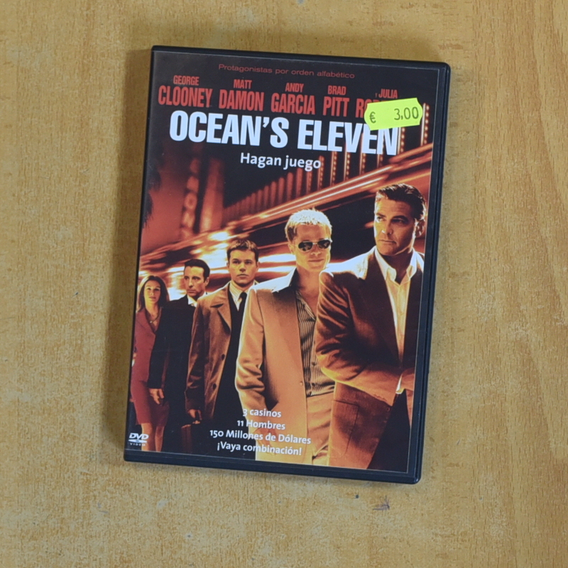 [432511] OCEANS ELEVEN - DVD