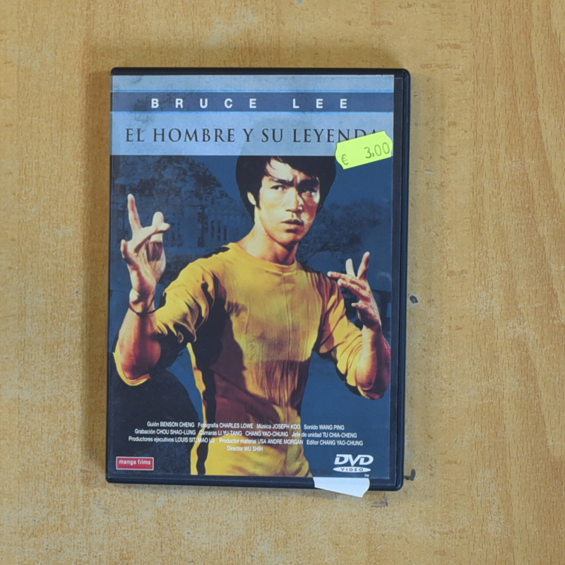 [432520] BRUCE LEE EL HOMBRE Y SU LEYENDA - DVD