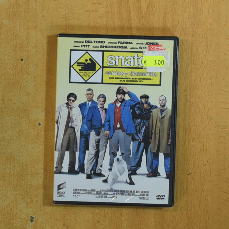 SNATCH CERDOS Y DIAMANTES - DVD