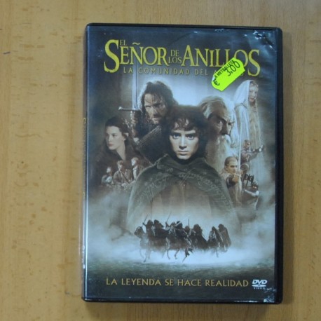 EL SEÑOR DE LOS ANILLOS LA COMUNIDAD DEL ANILLO - DVD