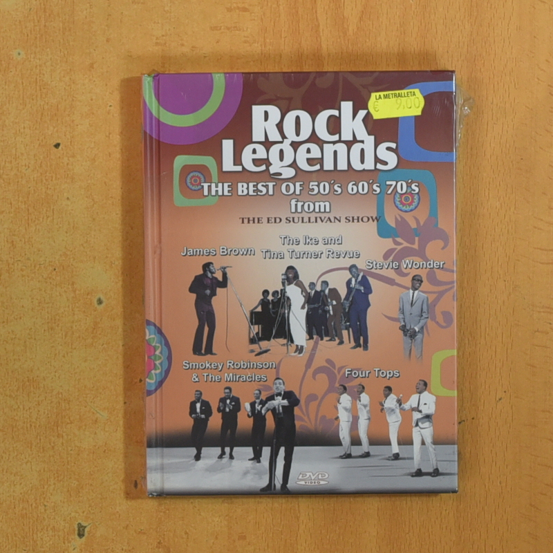ROCK LEGENDS THE BEST OF 50S 60S 70S FROM THE ED SULLIVAN SHOW - DVD