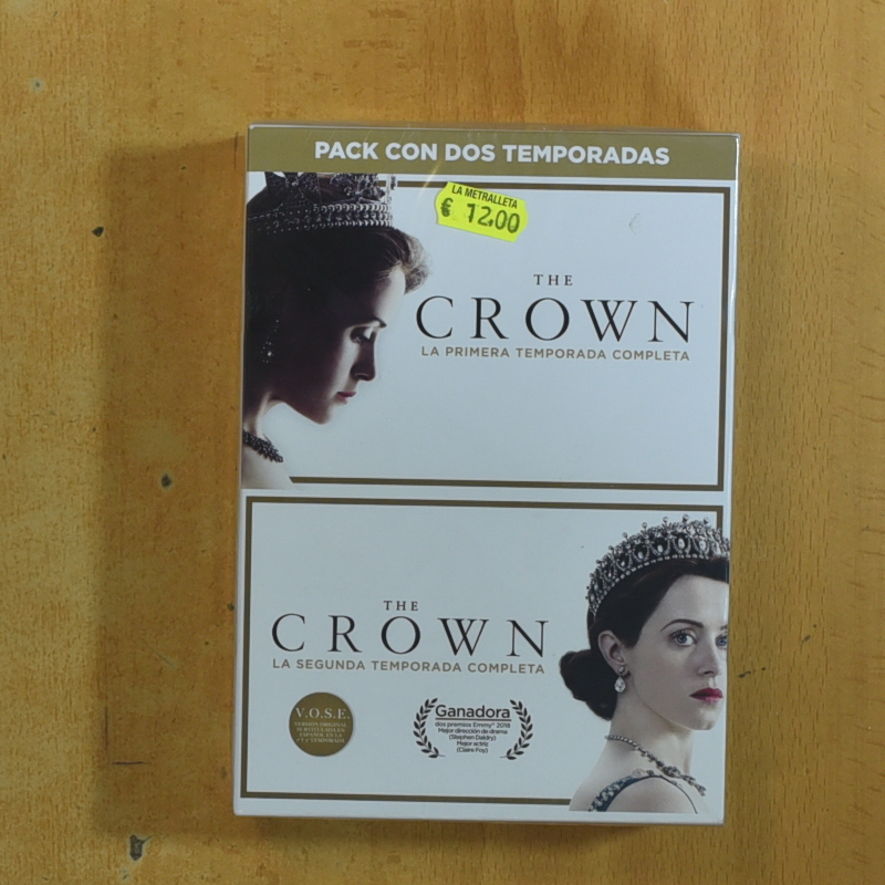 THE CROWN - PRIMERA / SEGUNDA TEMPORADA - DVD