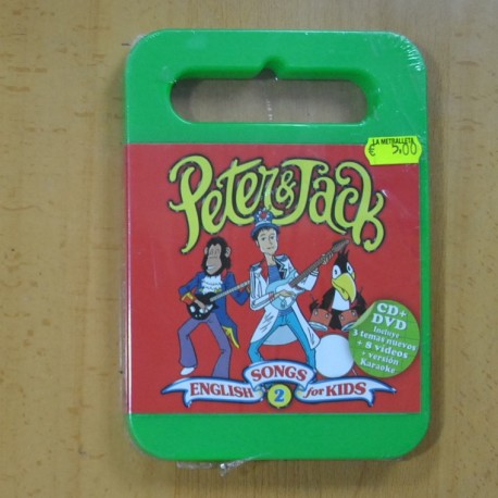 [277633] PETER & JACK - ENGLISH SONGS FOR KIDS 2 - CD + DVD