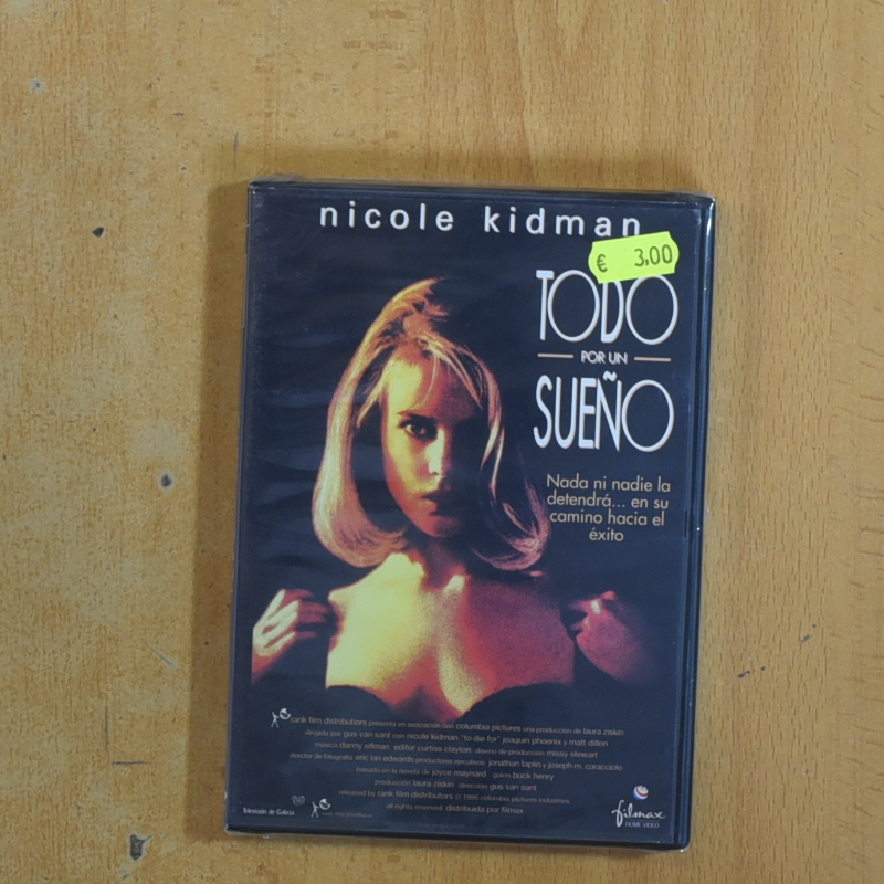 TODO POR UN SUEÑO - DVD