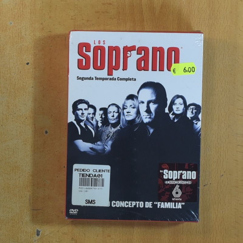 LOS SOPRANO - SEGUNDA TEMPORADA - DVD