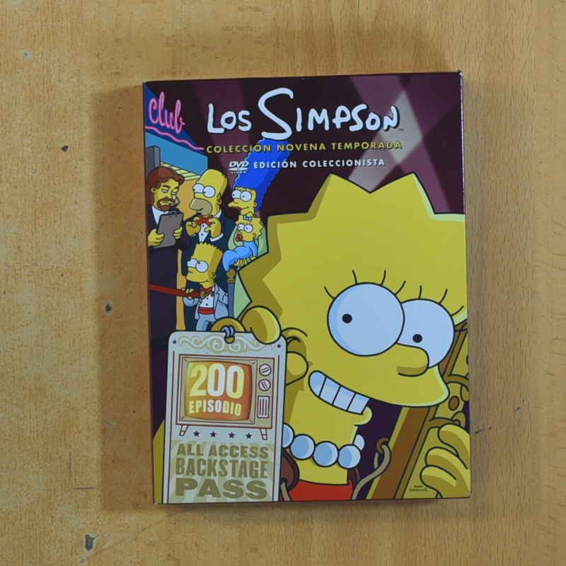 LOS SIMPSON COLECCION NOVENA TEMPORADA - DVD