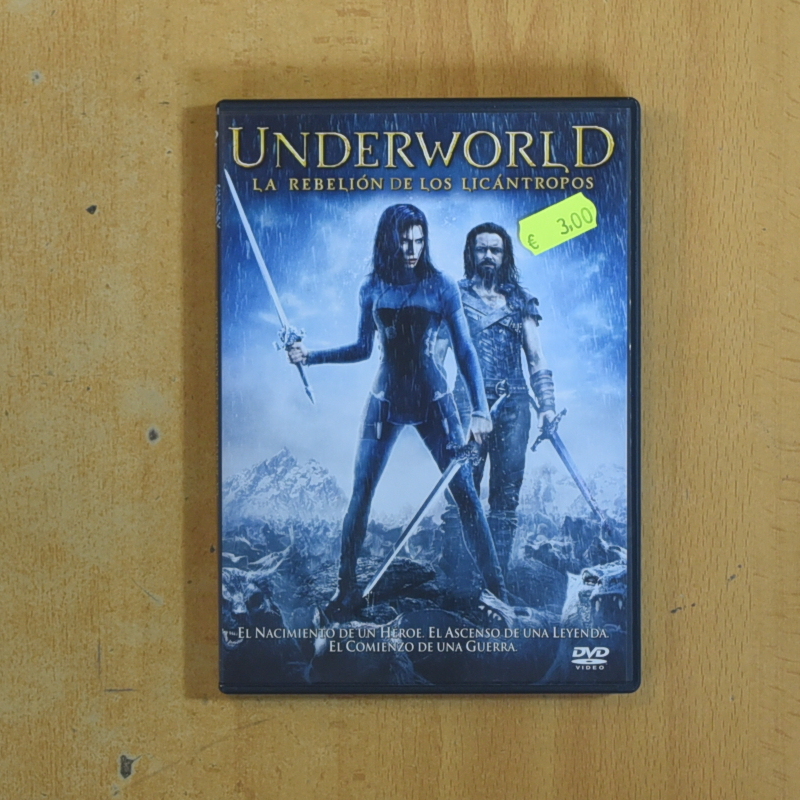 UNDERWORLD LA REBELION DE LOS LICANTROPOS - DVD
