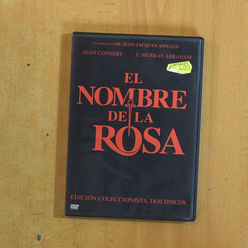 [433344] EL NOMBRE DE LA ROSA - DVD
