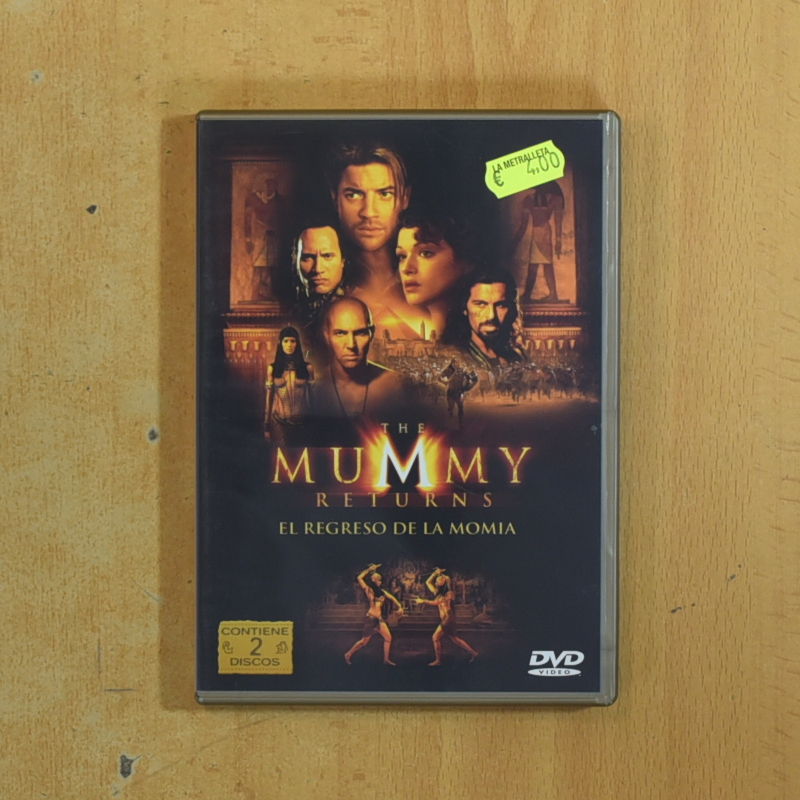 [433358] EL REGRESO DE LA MOMIA - 2 DVD