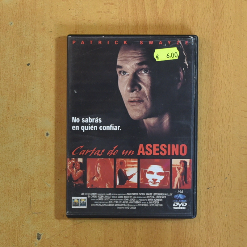 CARTAS DE UN ASESINO - DVD