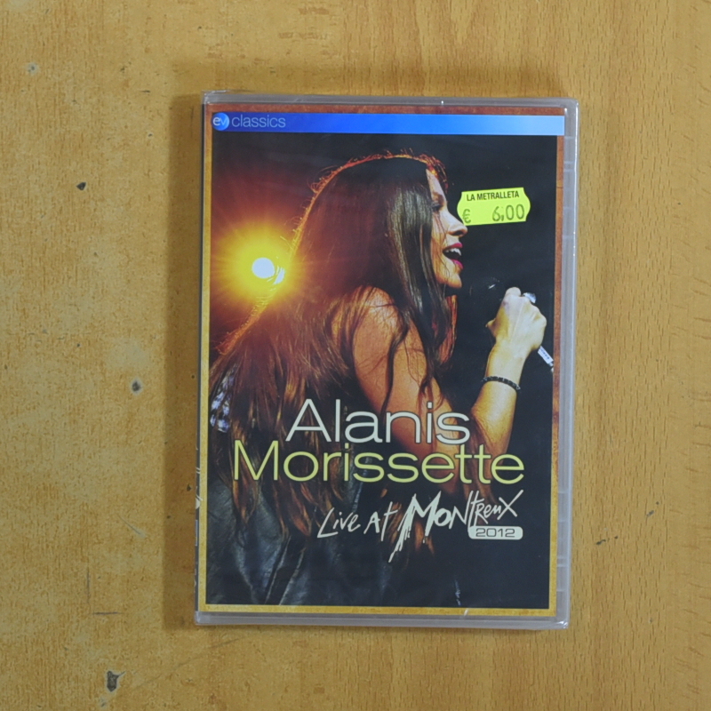 ALANIS MORISSETTE - LIVE AT MONTREUX 2012 - DVD
