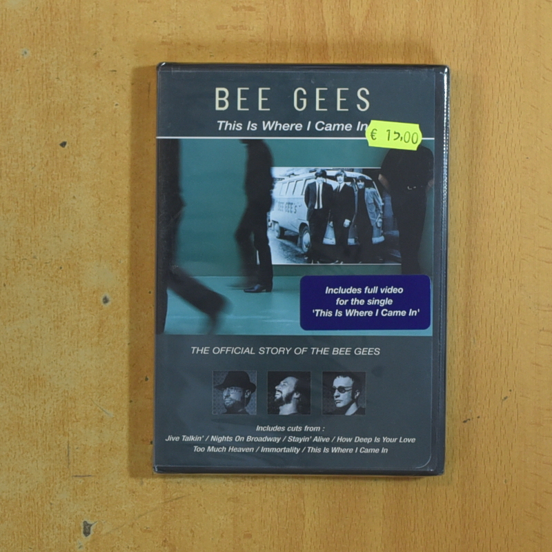 BEE GEES - THIS IS WHERE I CAME IN - DVD