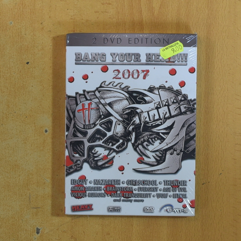 BANG YOUR HEAD 2007 - 2 DVD